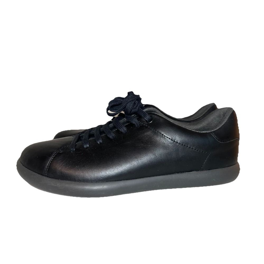 CAMPER Men's US 9.5 EU 43 Pelotas Soller Black Leather Sneakers Shoes Minimalist